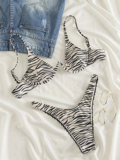 Safari Bikini - Zebra
