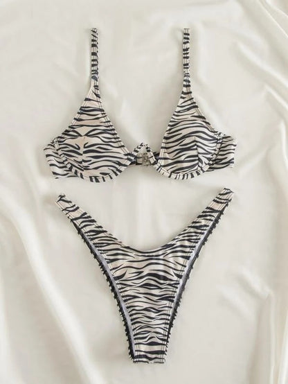 Safari Bikini - Zebra