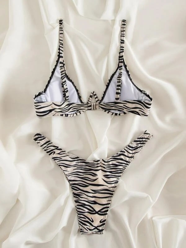 Safari Bikini - Zebra
