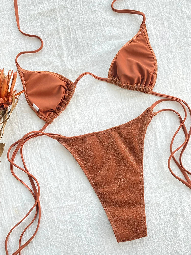 Vegas Bikini - Tan